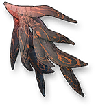 Golden Crow Feather